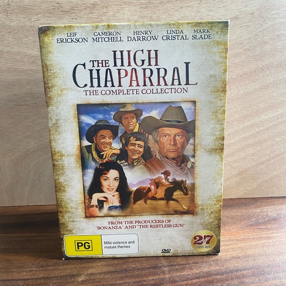 The High Chaparral: The Complete Collection DVD Set Season 1-4 Western TV Series - Picture 1 of 5